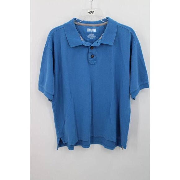 Duluth Trading Polo Mens Size M Blue & Navy Longtail POLO SHIRTS LOT OF 2 - Picture 6 of 9